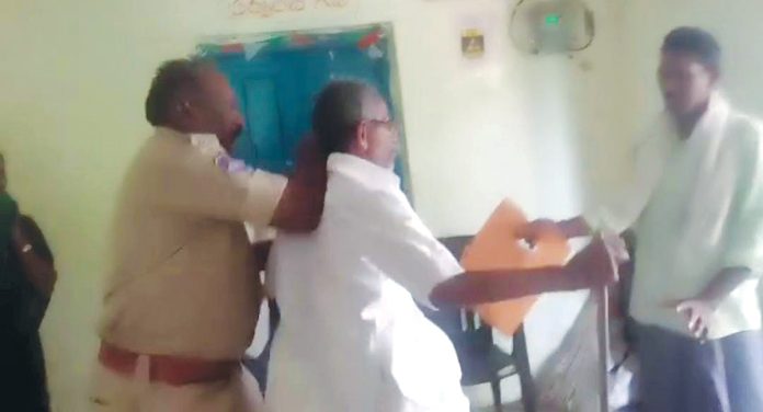 ASI arrested for strangling elderly farmer