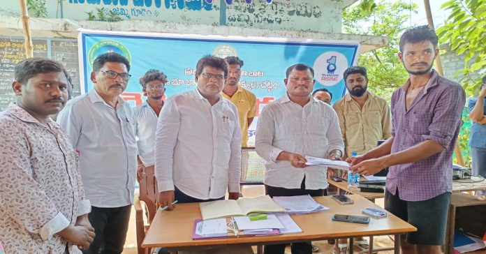 MLA Jare who participated in the revenue conference..