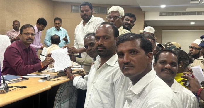 Request in public for Rythu Bandhu