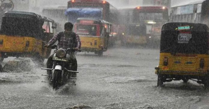 Heavy rain