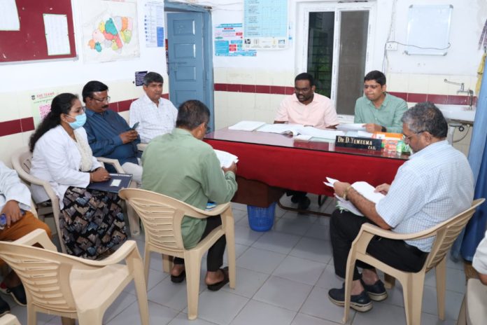District Special Officer visited Primary Health Center