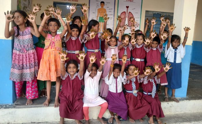 Ashadam Gorintaku ceremony at government school