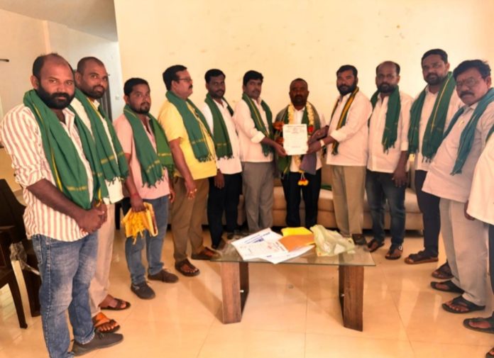 Badhwat Parasuram Nayak appointed as Gandhari Mandal President
