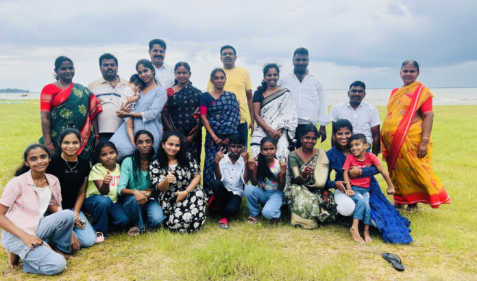City dwellers enjoy the beauty of Sriram Sagar backwaters