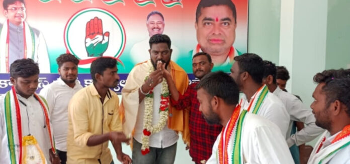 Congress Youth President Gaddam Kranthis birthday celebrations..