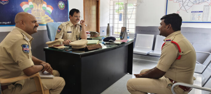 DSP inspects Veldanda Police Station