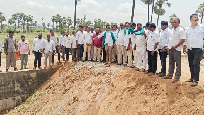 Dharmareddypalle canal work should be completed soon