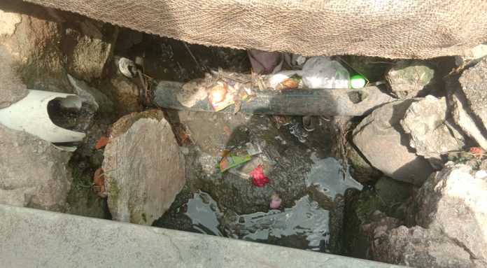 Dirty water enters drinking water pipes in Limbur..