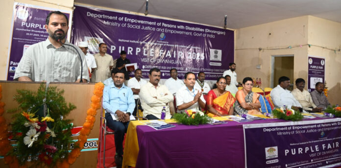 Disability is no barrier to talent: Collector