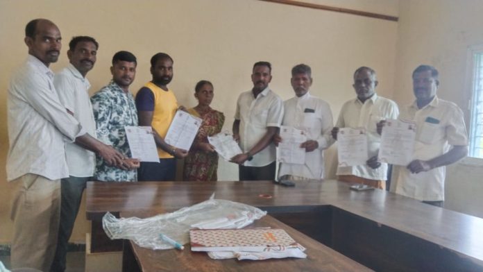 Distribution of new ration cards in Maddikunta