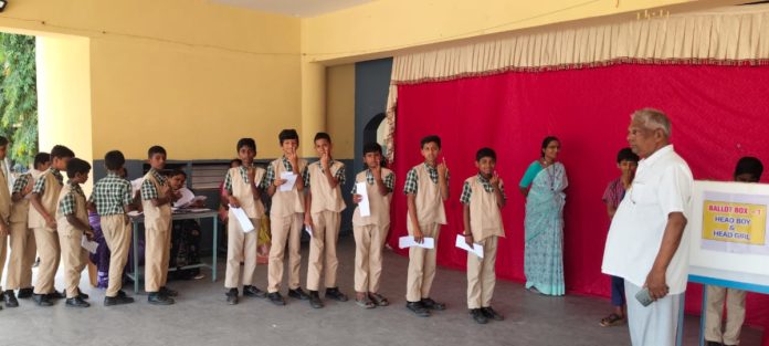 Elections at Divya Bala School...
