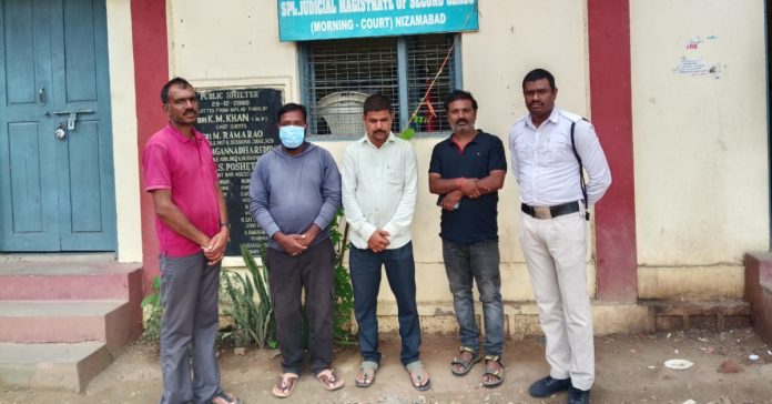 Four jailed for drunk driving