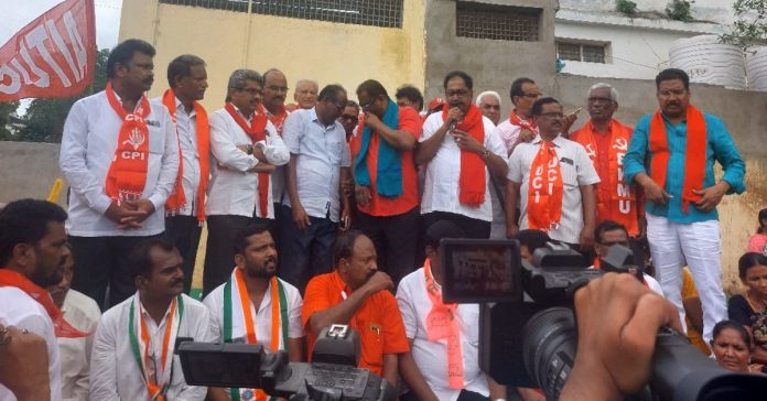 Four labor codes are a danger to the country: Tammineni Veerabhadram