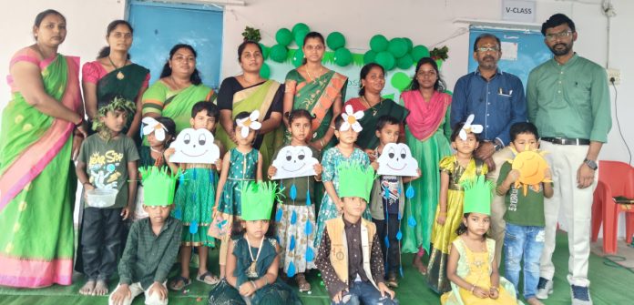 Green Day celebrations at Krishnaveni School