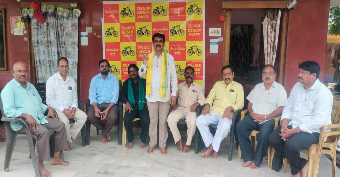 TDP leaders Swami Dora