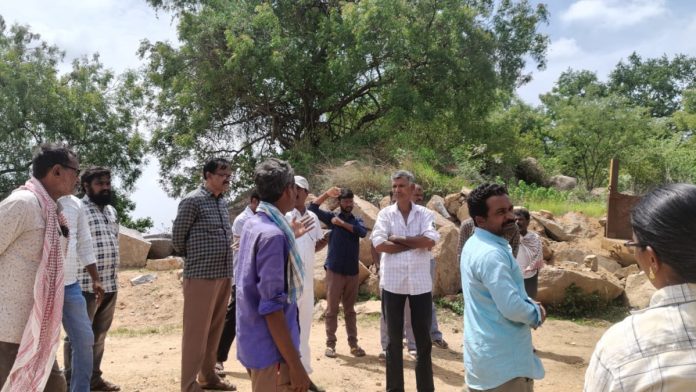 Illegal mining on government land…?
