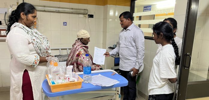 MLA Jare visited NIMS..
