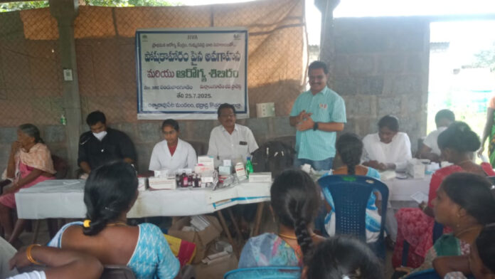 Medical camp in Panduvarigudem..