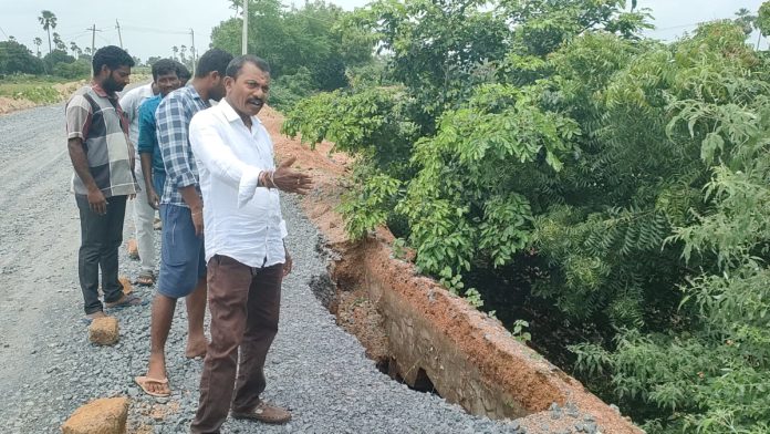 Roadside wells collapsing...a looming danger
