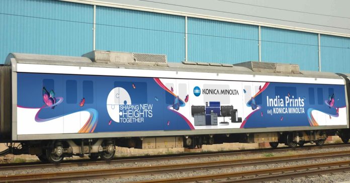 Konica Minolta gears up for branding campaign through metro trains in six cities