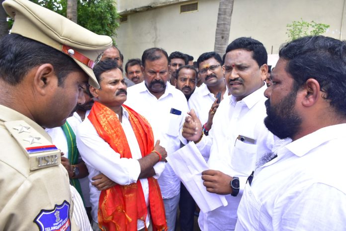 Tajpur villagers request to MLA
