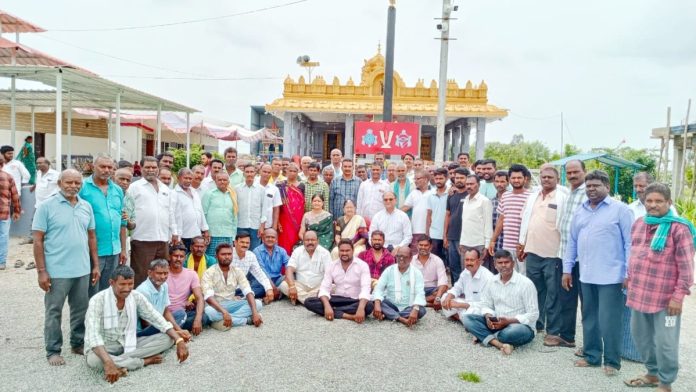 Will contribute to the development of Venkateswara Temple...