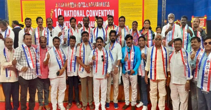Nizamabad BC leaders at the 10th National OBC Congress in Goa