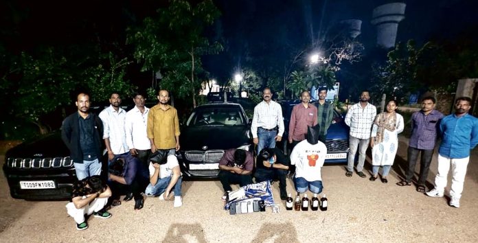Drug racket at Serene Acharj's farmhouse