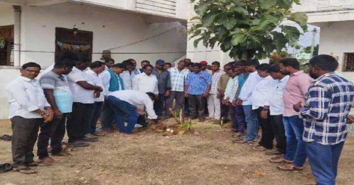 Bhoomi puja for various development works