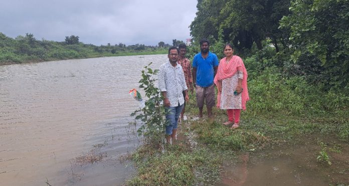 AO inspects submerged crops