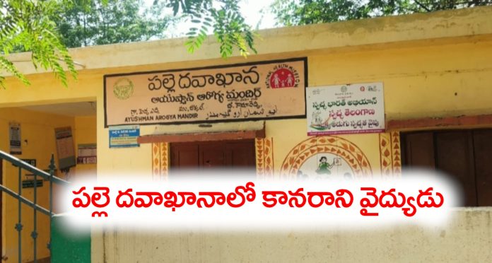 An invisible doctor in a village hospital