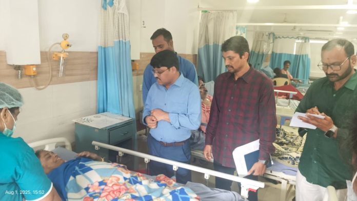Arogya Sri Trust inspections at Medicover Hospital