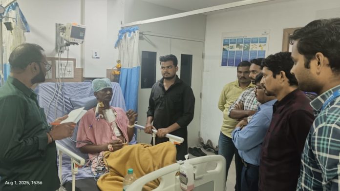 Arogya Sri Trust inspections at Medicover Hospital