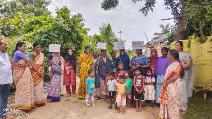 Breastfeeding celebrations at Anganwadi centers