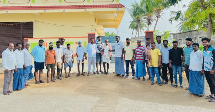 CM presents relief check..