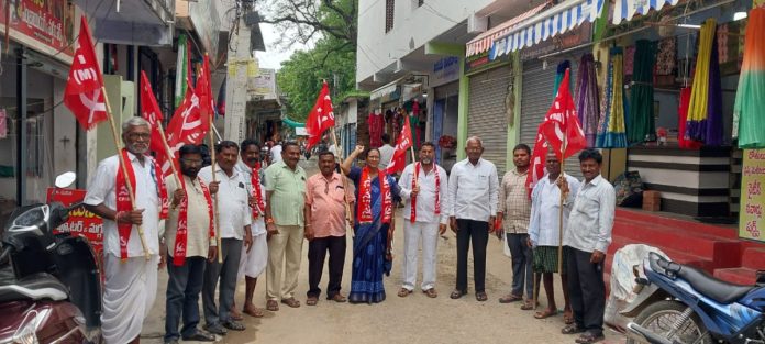 CPI(M)-led protest for 42% reservations