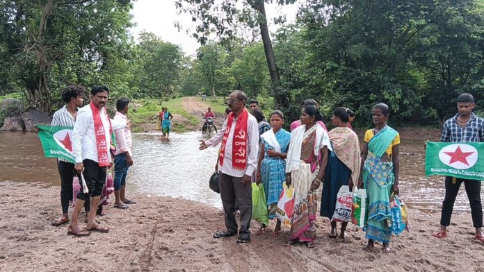 CPI(M)s fight on Jannaram mandal issues