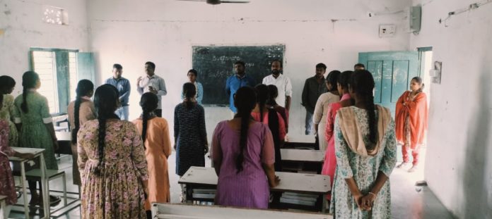 Drug-Free India Campaign in Junior College