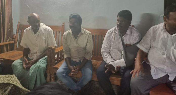 Former MLA visits victims