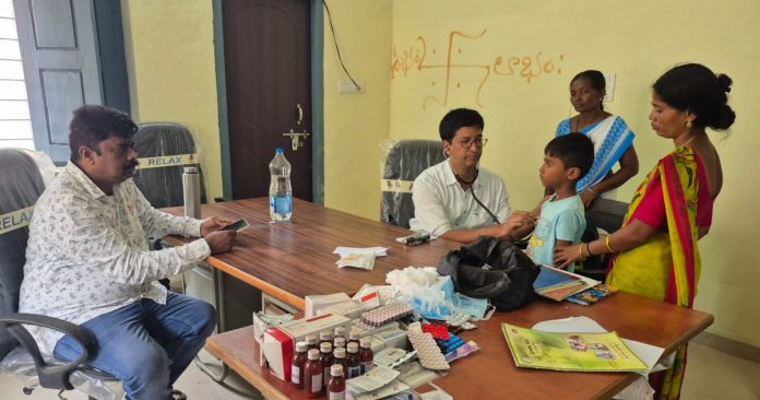 Free medical camp in Rajarajeshwari Nagar