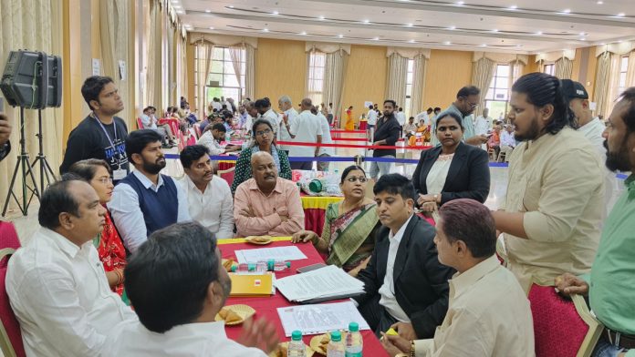 Honorary members of the NRI Advisory Committee and MLA visited Pravasi Prajavani