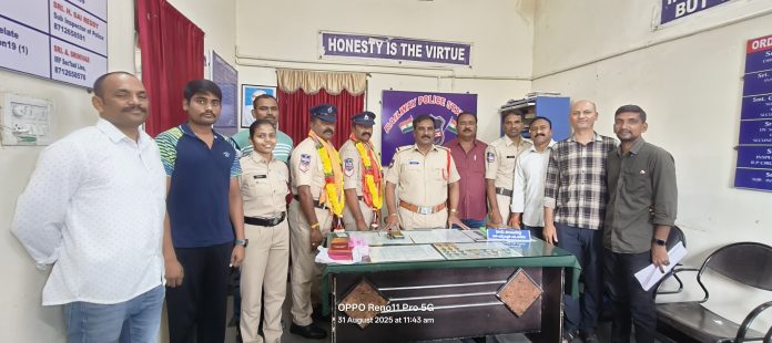 Honoring promoted staff