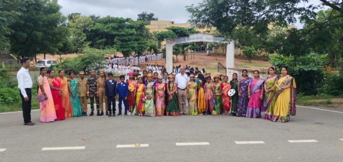 Independence Day celebrations at Adarsh School