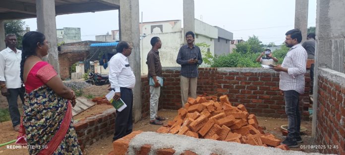 Indiramma should speed up the construction of houses.