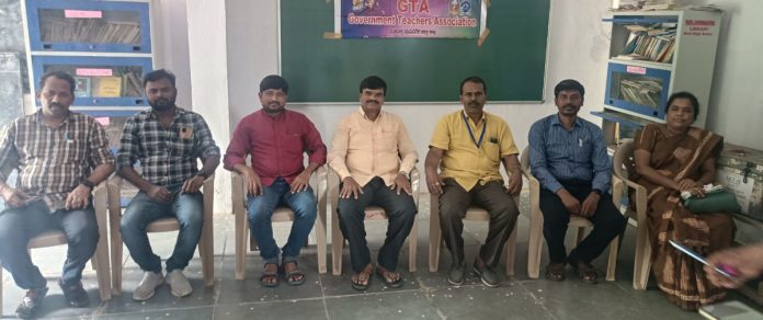 Krishnamurthy elected as the District President of the Government Teachers Association..
