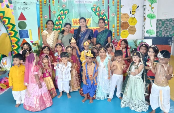Krishnashtami celebrations at London Kids School