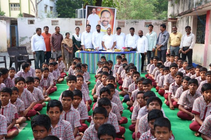 Maram Jagadishwars birthday celebrations under the auspices of TNGOs
