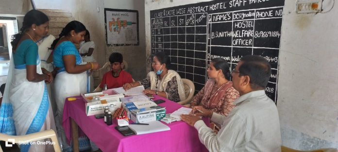 Medical examinations at BC Hostel under the auspices of PHC