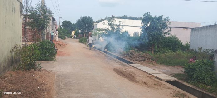 Mosquito control measures in Kammarpalli