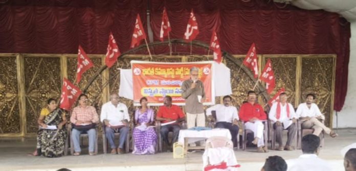 Only the CPI(M) is campaigning on behalf of the people.